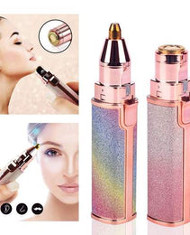 2 in 1 Electric Eyebrow Trimmer & Facial Hair Remover for Women