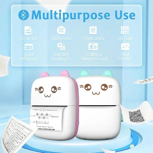 Mini Thermal Printer – Pocket-Sized