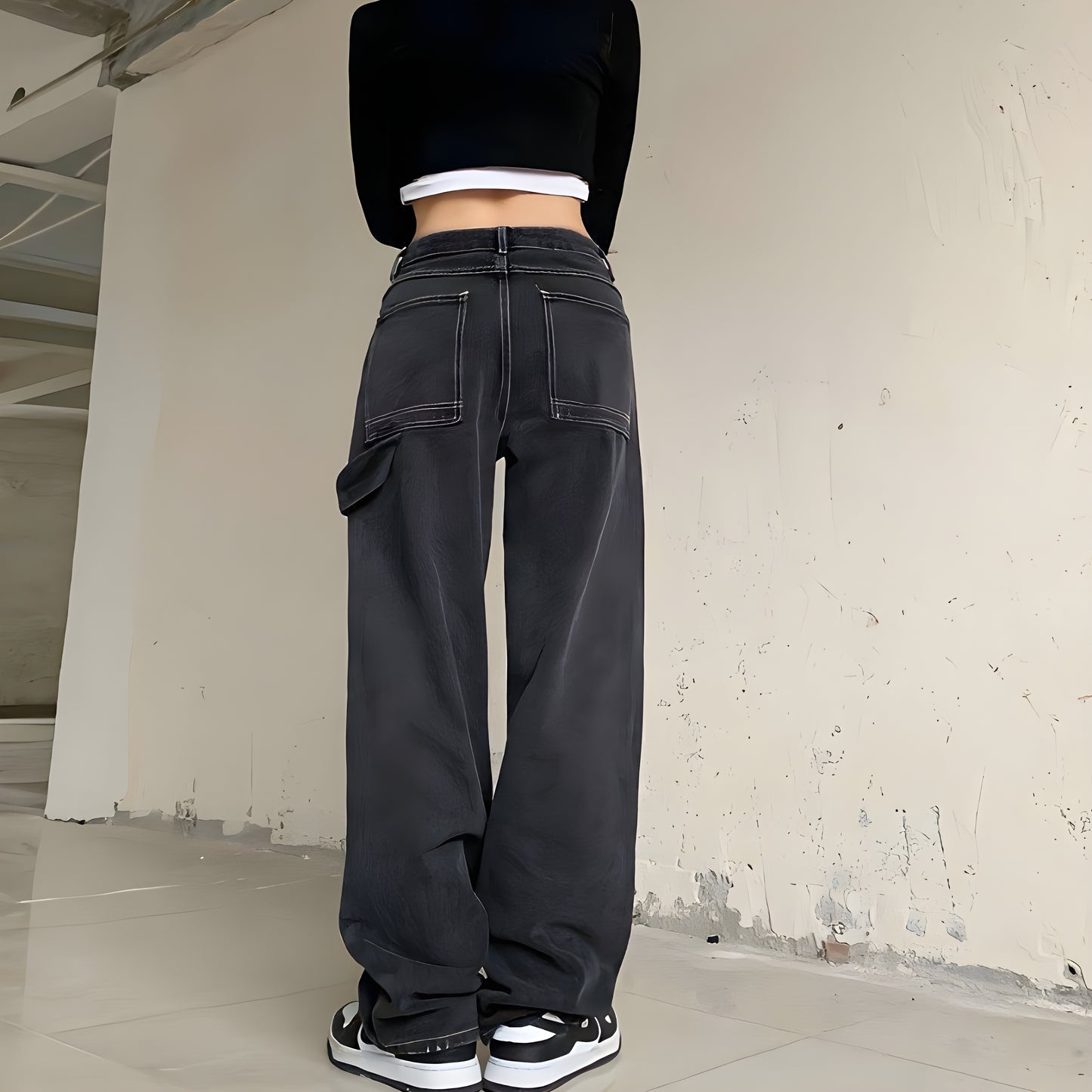 Jeans Basic Black