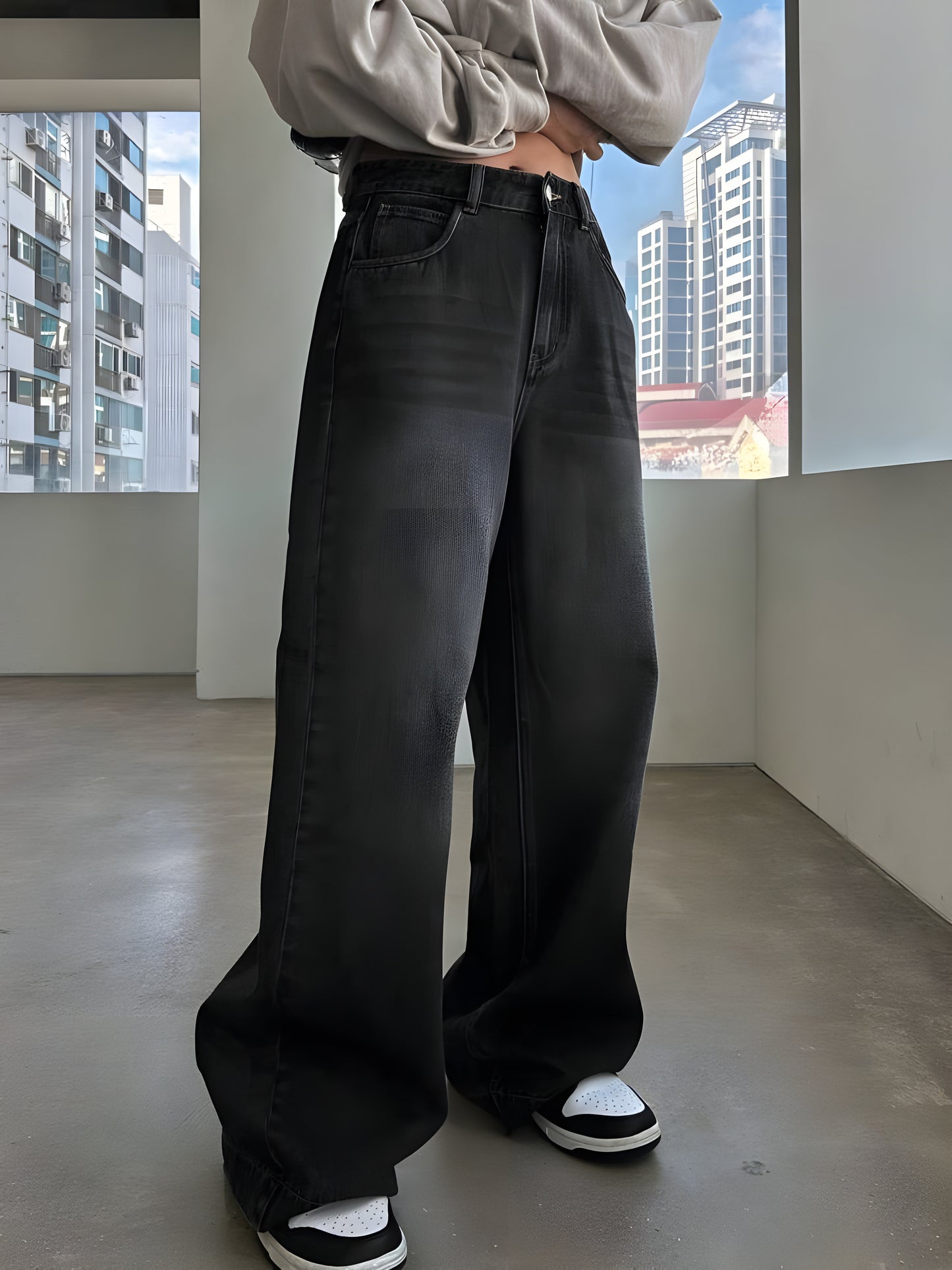Jeans Basic Black