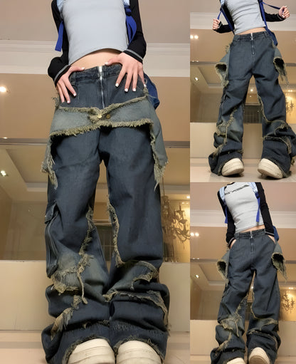 Star Patch Jeans