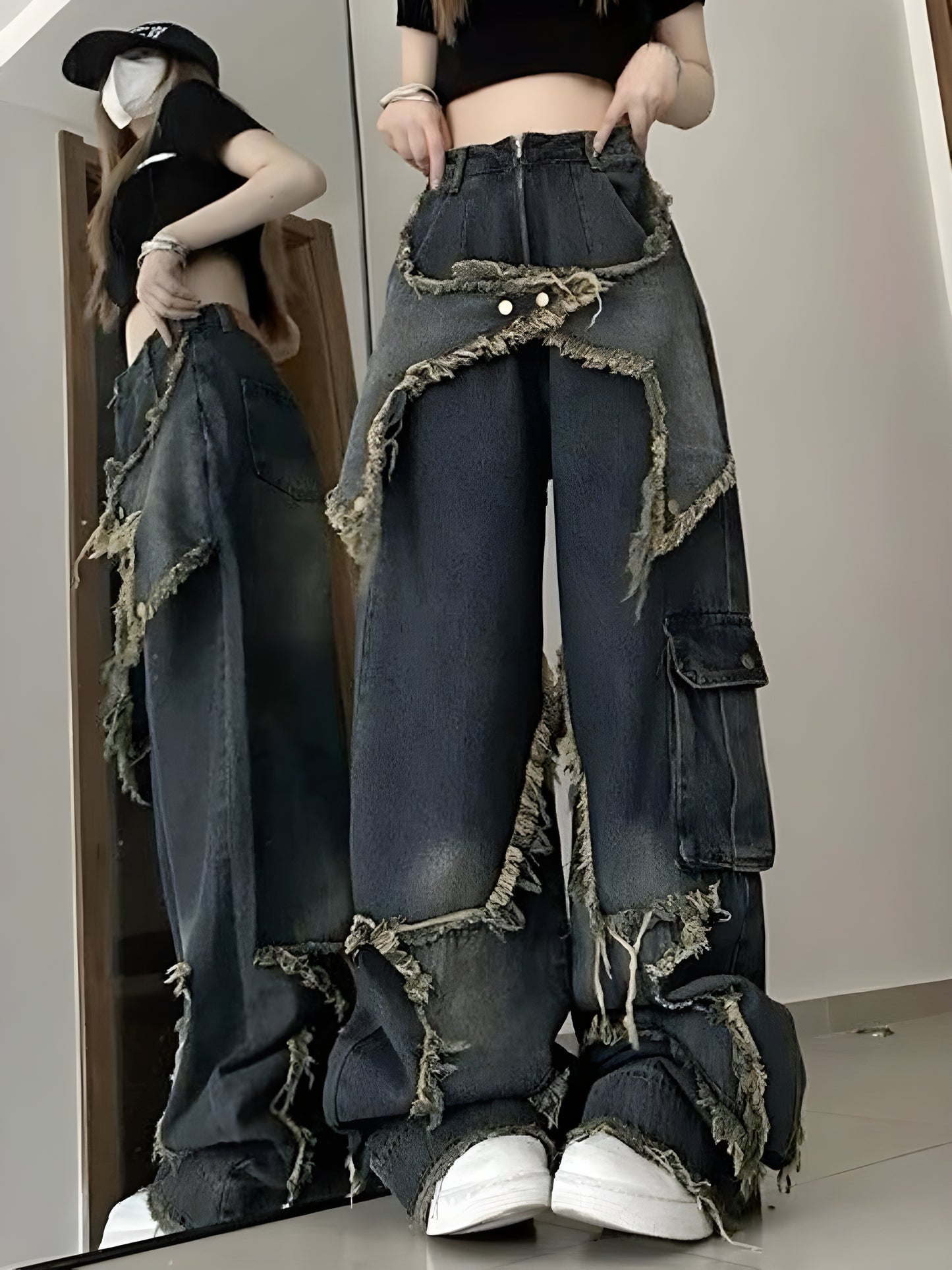 Star Patch Jeans