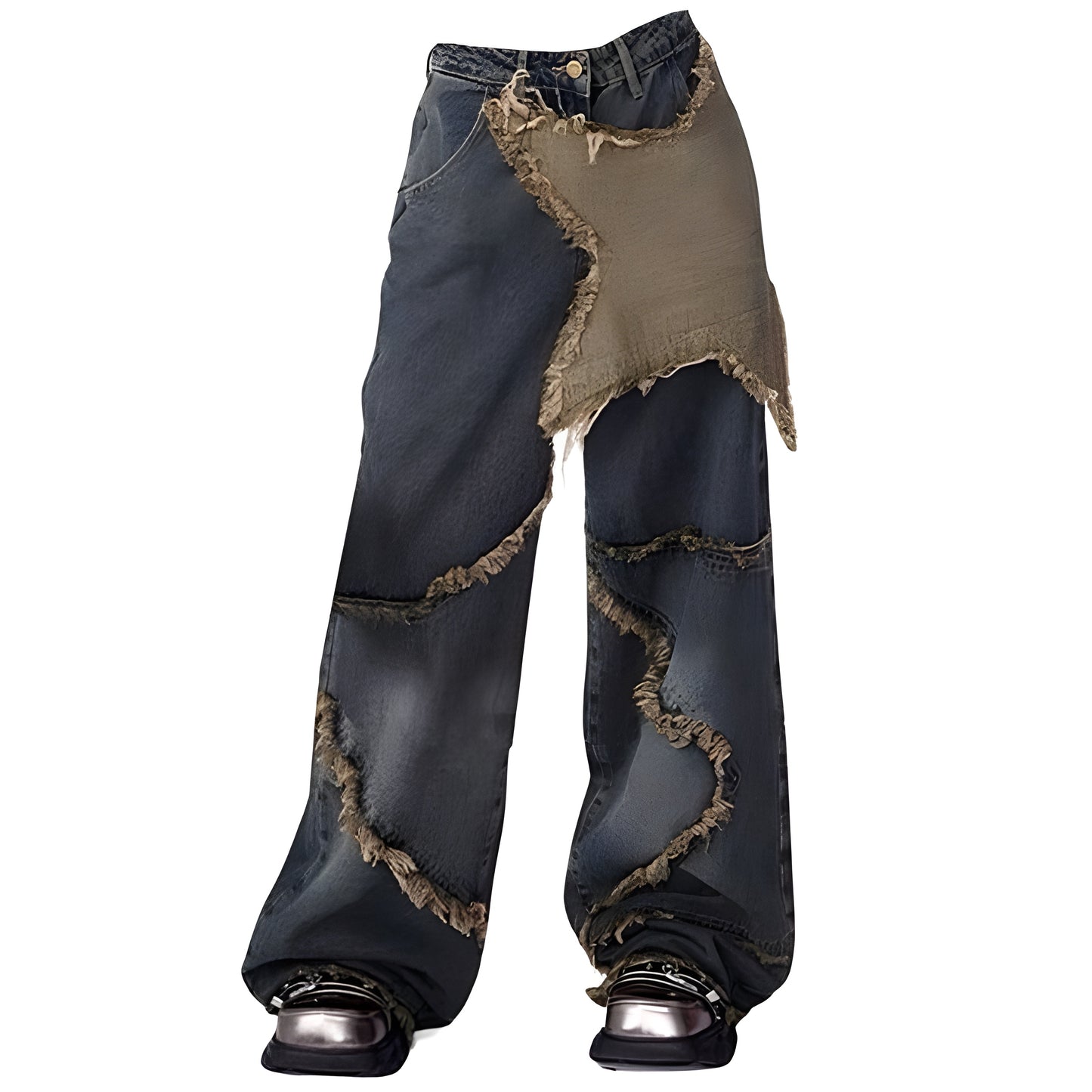 Star Patch Jeans