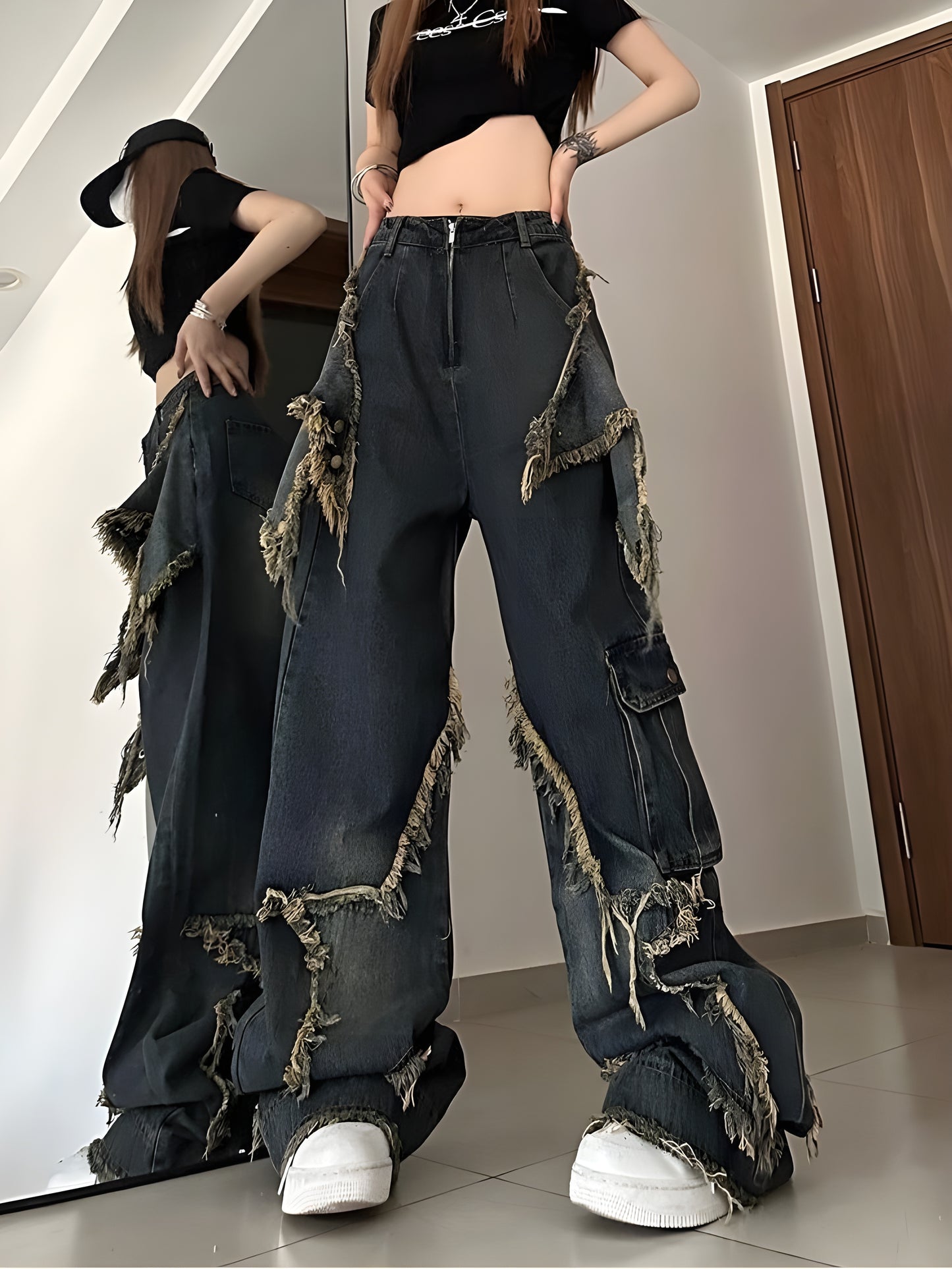 Star Patch Jeans