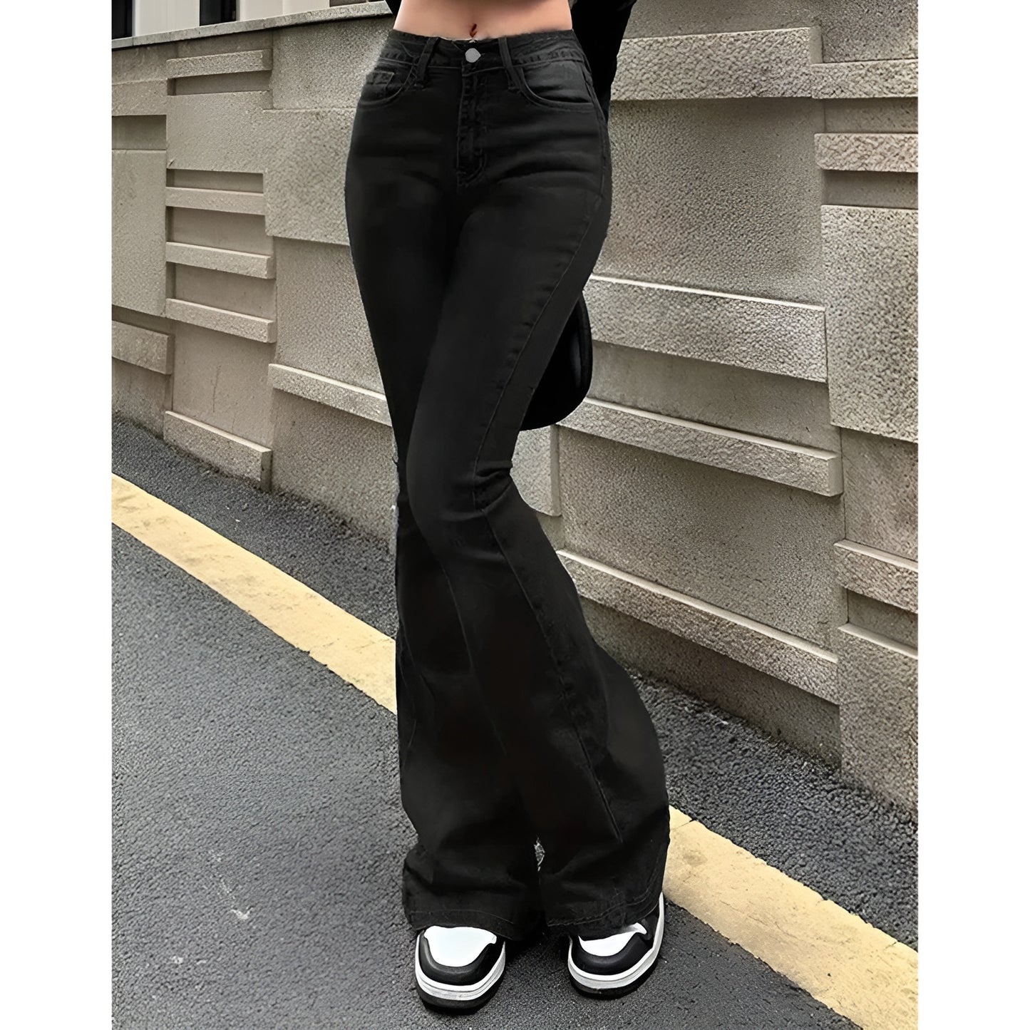 2025 Girls Concise Ins High Jeans