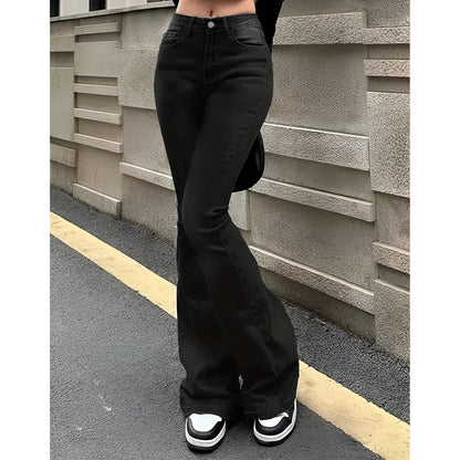 2025 Girls Concise Ins High Jeans
