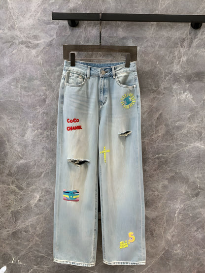 Jeans Vintage Wide-Leg