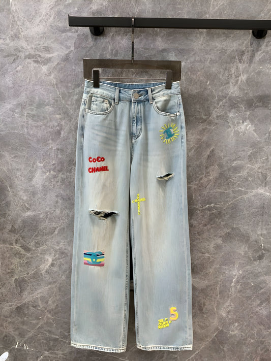 Jeans Vintage Wide-Leg