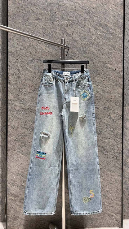 Jeans Vintage Wide-Leg