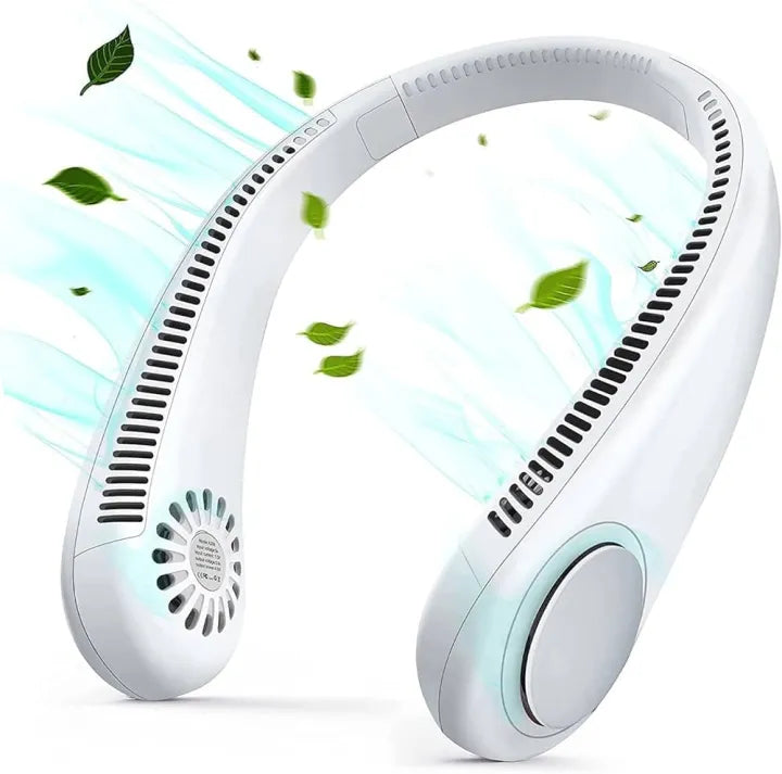 Stay Cool Anywhere with the CoolBreeze Portable Neck Fan