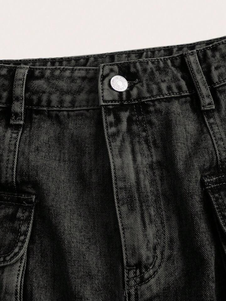 Jeans Trendy Black Denim