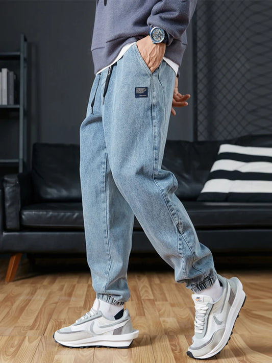 Big Size Men's Jogger Jeans