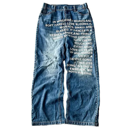 Jeans – Wide-Leg Streetwear (Unisex)