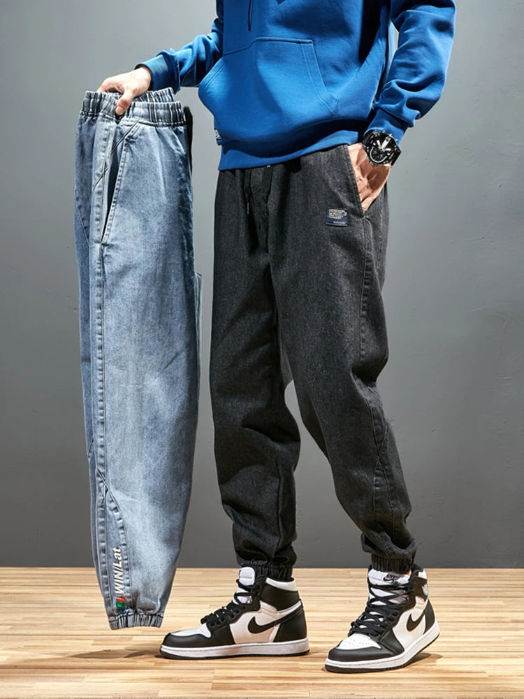 Big Size Men's Jogger Jeans