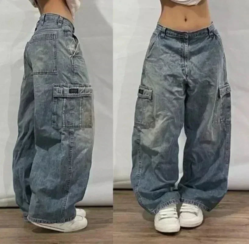 Street Fashion Trend Skull Jeans