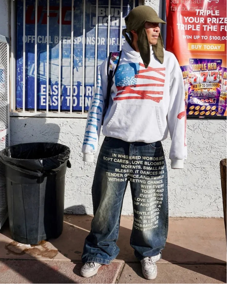Jeans – Wide-Leg Streetwear (Unisex)