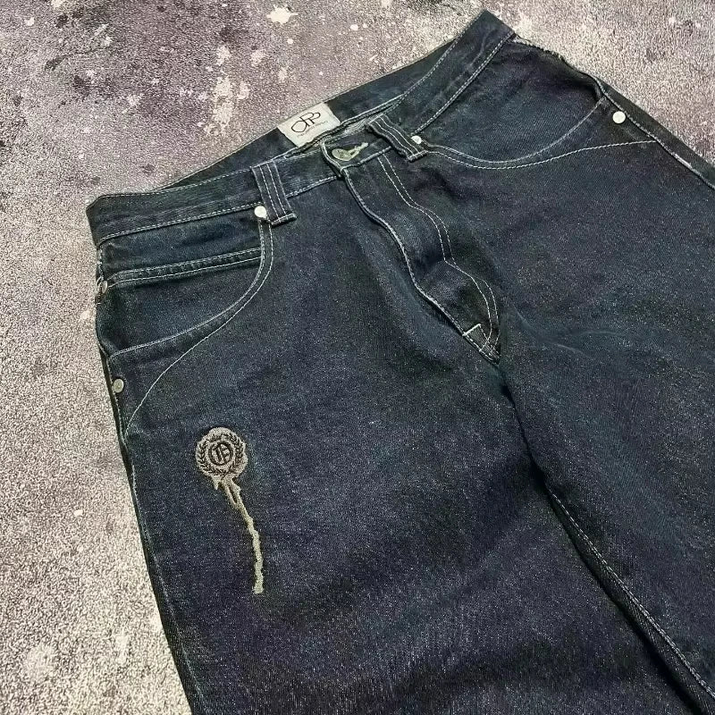 Street Fashion Trend Skull Jeans