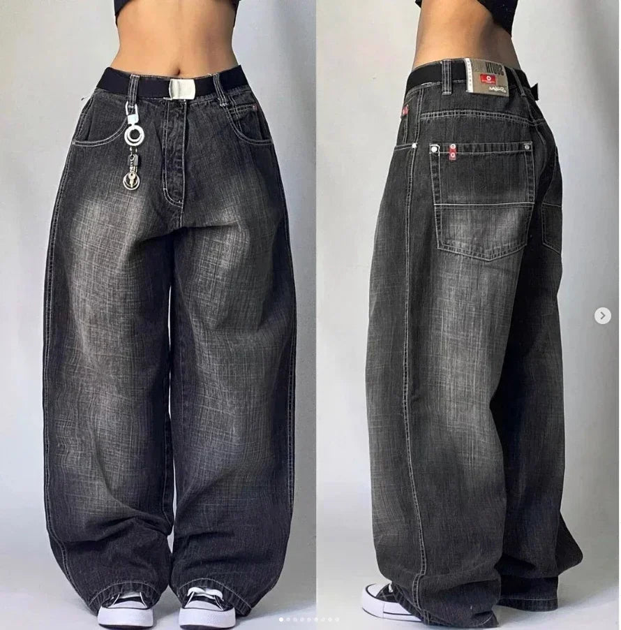 Street Fashion Trend Skull Jeans