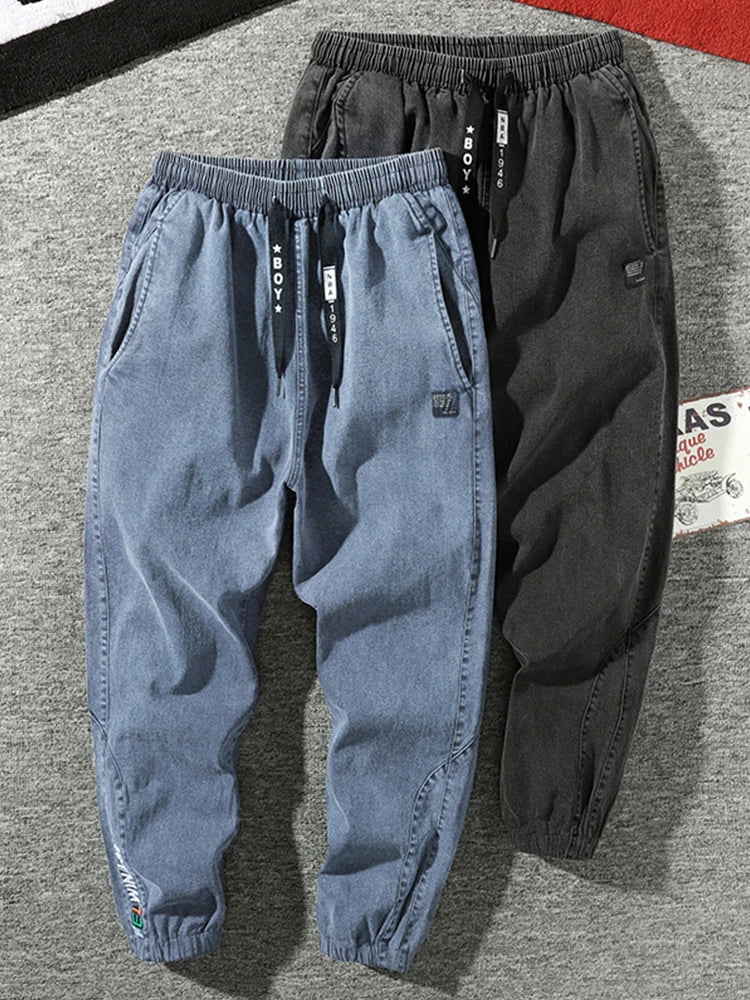 Big Size Men's Jogger Jeans