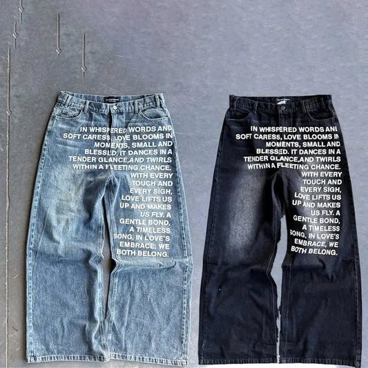 Jeans – Wide-Leg Streetwear (Unisex)