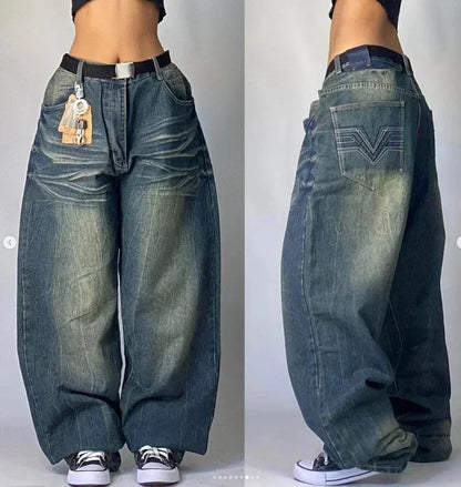 Street Fashion Trend Skull Jeans