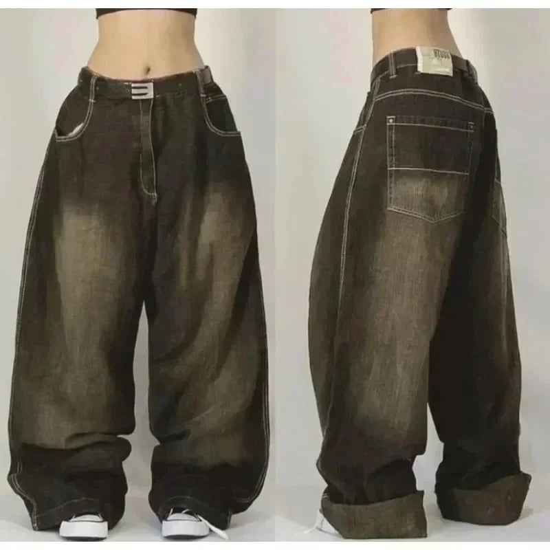 Street Fashion Trend Skull Jeans