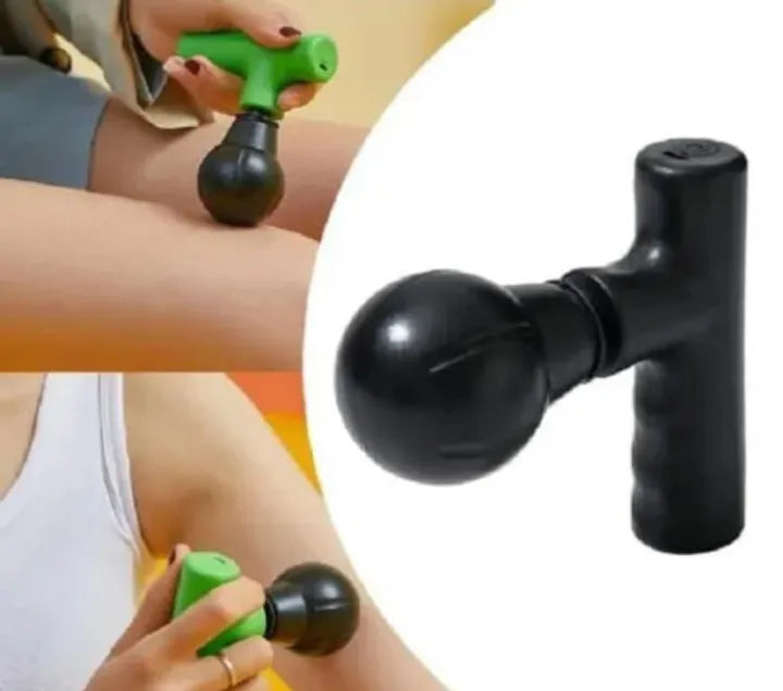 Mini Massage Gun — Pocket Rechargeable Muscle Relaxer & Pain Reliever