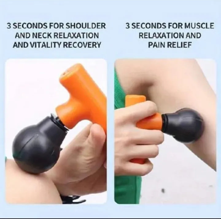 Mini Massage Gun — Pocket Rechargeable Muscle Relaxer & Pain Reliever